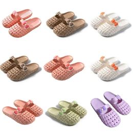 Summer for new designer product slippers women green white pink orange Baotou Flat Bottom Bow slipper sandals fashion-029 womens flat slides GAI ou 19e s