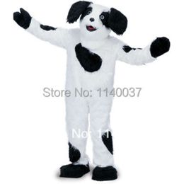 mascotte mascotte di pastori bianchi neri mascotte per adulti personaggi carnival costume fantasia costumi mascotte
