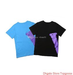 New Mens Stylist T Shirt Men Women High Quality Black Blue T Shirt Hip Hop Tees Size SXL2279830