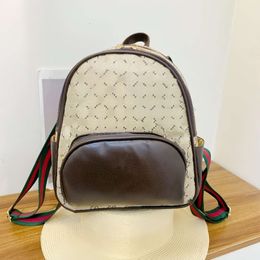 Backpack Designer New Men And Women Fashion College Students Korean Version Of Soft Leather Schoolbag Popular Ins Large Capacity Backpack Factory Promotion