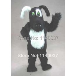 mascot Black & White Blackie Dog Puppy Mascot Cartoon Character carnival costume fancy Costume party Mascot Costumes