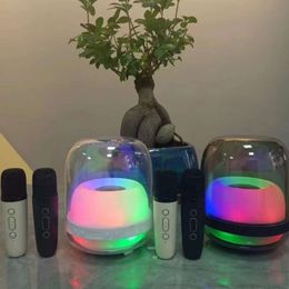 Designer Speakers Harman Crystal Fourth Generation Wireless Bluetooth Sound, Luminous Atmosphere Light Speaker, Intelligent Home Subwoofer