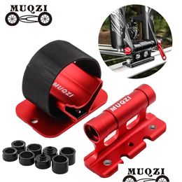 Car Truck Racks Muqzi Bike Carry Mount Rack Mtb Road Bicycle Quick Release Thru Axle Fork Roof Bracket 230811 Drop Delivery Sports Dhkg7