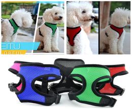 Pet Mesh Dog Harness Dog Harness Vest Training Suit Small Medium Dogs Cats Chest Strap Pet Clothes BBA35320489