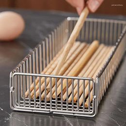 Kitchen Storage Accessories Fork Rack Detachable Stainless Steel Drain Holder 304 Cutlery Spoon Basket Chopsticks