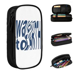 Korea Band Wave To Earth Merch Pencil Case Large Capacity Kids School Supplies Box Birthday Gift