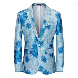 Men's Suits Foreign Trade Outerwear Dress 608 Host Emcee Wedding Groomsman Jacquard Single West 3D Picture