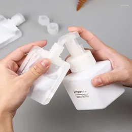 Liquid Soap Dispenser Makeup Fluid Bottle Packaging Portable Travel Cosmetic Packing Bag