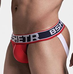 BSHETR NUOVO ARRIVO MASCHIO MASCHIO BRASCIBILE JOCKSTRAP GSTRINGS UMI PER MANTRIE MASCHI SEXY BREVE