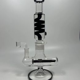 TALL 13.8inch THICK Detachable BONG Glass Water Pipe Glass Bong Free Shipping