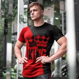 Men's T Shirts Crown &King 3D Printed Casual 90s Vintage T-Shirt Elastic Soft Breathable Quick Dry Shirt Home Daily Sportswear