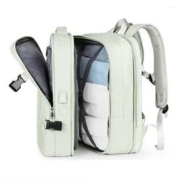 Backpack Travel Bag Expandable Airplane For Women Men Laptop Luggage Man Large Capacity Bags Suitcase Multifunctional Backpacks