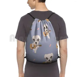 Backpack Keke Drawstring Bag Riding Climbing Gym Animal K Slider Horizon Dog Music