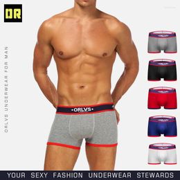 Underpants Youth Bottom Underwear For Men's U Convex Pouch Aro Pants Cotton Buttocks Lifting Solid Colour Sexy Teenagers Lingerie