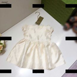 Top designer girls dress baby clothes fashion round neck dress Free shipping Summer Pleated skirt new product #Multiple product