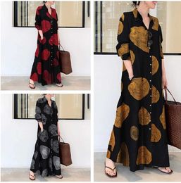 Maternity Dresses Loose pregnant woman long sleeved dress spring and autumn womens long sleeved care shirt dress Vestido womens clothing plus size d240520