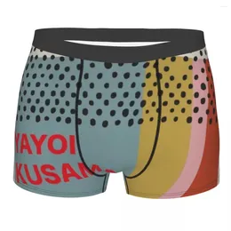 Underpants Custom Fashion Yayoi Kusama Dots Boxers Shorts Panties Male Breathable Briefs Underwear