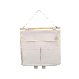Storage Bags Cute Bag 3 Pockets Multipurpose Container Over The Door Organizer For Wardrobe Bathroom Room