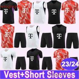 2023 2024 DAVIES MULLER Training Wear Short Sleeve Soccer Jerseys KIMMICH GNABRY GORETZKA SANE COMAN MANE MUSIALA Football Shirt Vest Uniforms