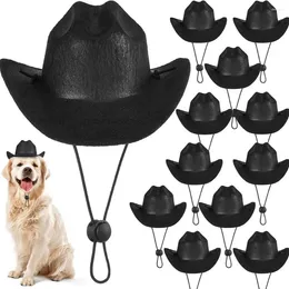 Dog Apparel British Pet Hat Star Cowboy Western Style Dogs Adjustable Cats Headwear Cosplay Outfit Prop Supplies