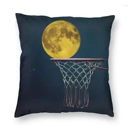 Pillow Moon Basketball Cover Double-sided Printing Sport Player Throw Case For Car Custom Pillowcase Decoration