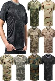 Men Tactical Military Army Camouflage T Shirt Short Sleeve Summer Casual Tees O neck Top shirt streetwear Clothing 2106291120654