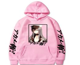 Akame Ga Kill Esdeath Anime Hoodies Sparature Streetwear Casual Streetwear Adharjuku Pullover stampato X06108358886