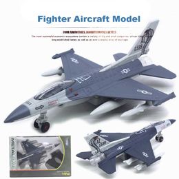 Aircraft Modle RC aircraft alloy Aeroplane model toy 1/72 supports elastic Aeroplane toys with LED lights sound home decoration suitable for boys and girls S2452355