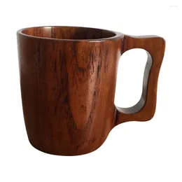 Mugs Wooden Mug Coffee Cup Water Vintage Travel Men Wood Beer Vikingstein Cups Mugstankard Drinking Tumbler Tea Steins Office