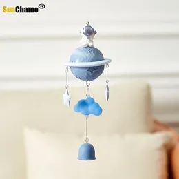 Decorative Figurines Cute And Creative Guardian Sailing Annie Baby Wind Chime Ornaments Garden Entrance Car Home Pendant Gifts