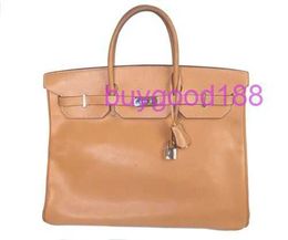 Aa Biridkkin Delicate Luxury Womens Social Designer Totes Bag Shoulder Bag 40 Natural 40 Bag Silver Hardware Fashionable Commuting Handbag