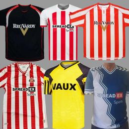 05 06 92 93 23 24 25 SUNDERLAND Home Soccer Jerseys STEWART SIMMS ROBERTS AMAD CLARKE DAJAKU EMBLETON EVANS O'NIEN Football Shirt