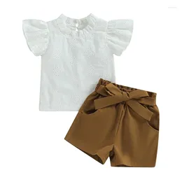 Clothing Sets Toddler Girl Clothes Sleeve Shirt Shorts 2 Piece Summer Outfits