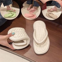 Slippers Eva Flip Flops Sabot Soft Sole Home Men Woman Beach Flat Sandals House Shoes Summer Footwear Female Bathroom Plastic 41