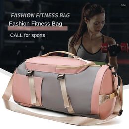 Backpack Women Sports Gym Bag With Shoes Compartment Outdoor Travel Dry Wet Large Handbag Multifunction Swimming Fitness Training