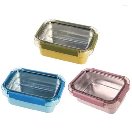 Dinnerware Stainless Steel Thermal Lunch Box Office Worker Bento Single Layer Student Children Storage Dropship