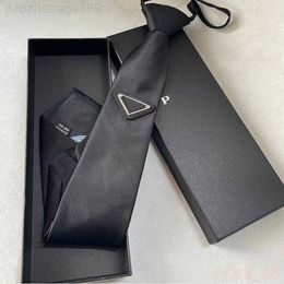 Neck Ties New designs for mens women suits Elegant black Neck Ties Unisex Prad quality Zipper ties Business shirts accessories Casual tie