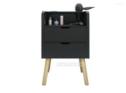 Hooks Simple Hair Salon Cabinet With 2 Big Drawer For Shop Beauty Mirror Side Solid Wood Leg Air Blower Tools Storage5631520