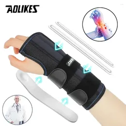 Wrist Support AOLIKES 1PCS Brace For Carpal Tunnel Arthritis With Splints Compression Hand Tendonitis Sprain