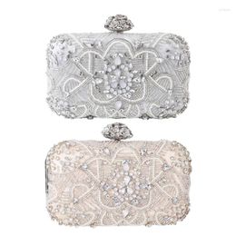 Duffel Bags Women's Crystal Beaded Evening Bag Shiny Clutch For Rhinestone Party Prom Pu