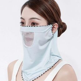 Scarves Lightweight Breathable Riding Dew Nose Sun Protection Neck Mouth Mask Scarf Face Cover