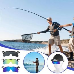 Outdoor Eyewear 1/3PCS Golf Hat Clip Polarized Sunglasses Reversible Sunscreen And UV Protection Leisure Sports