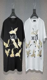 Highquality Tee ONeck Bird Print Mens Short Tshirt Summer Top Pullover Shirt For Men Animal Tees Shirt Homme Outfits4342278