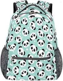 Backpack Cute Animal School Bookbag For Kids Boys Girl Panda Polka Dot Backpacks Book Bag Travel Hiking Camping Daypack
