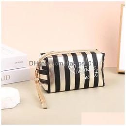 Cabinet Door Organizers Waterproof Storage Bag For Women Cosmetic Make Up Organizer Pouch Wash Toiletry Travel Case Drop Delivery Ho Dhstw