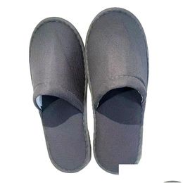 Disposable Slippers Customized With Home Logo High-Quality And Environmentally Friendly El Drop Delivery Garden Supplies Bath Dhjzl