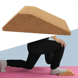 Yoga Blocks Cork Squat Wedge Block Non Slip Lightweight For Workout Indoor Sports Home