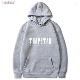 Designer Mens Hoodies Autumn Winter Casual Fashion Street Style Womens Trap Star Print Hooded Tops Couples Loose Clothing Asian Size M-3xl Windproof 2FQW