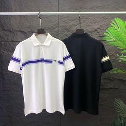 Designer Polo Men's T-shirts Fashion Tshirt Cotton High Street Men Casual T Shirt Luxury Casual Par Clothes