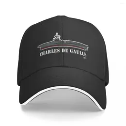 Ball Caps Charles De Gaulle Aircraft Carrier Baseball Cap Hip Hop Hat Sun For Children Men Women's